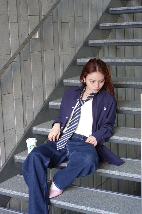 エンブロイダリーBIGシャツ